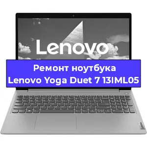 Замена кулера на ноутбуке Lenovo Yoga Duet 7 13IML05 в Перми